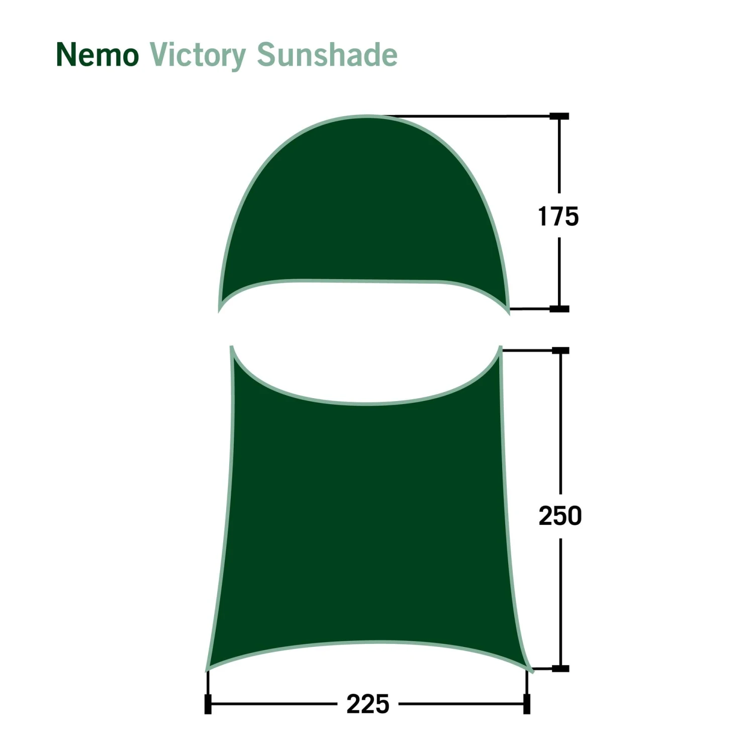 Nemo VICTORY SUNSHADE - Strandmuschel 2 Nemo VICTORY SUNSHADE - Strandmuschel – Bild 2