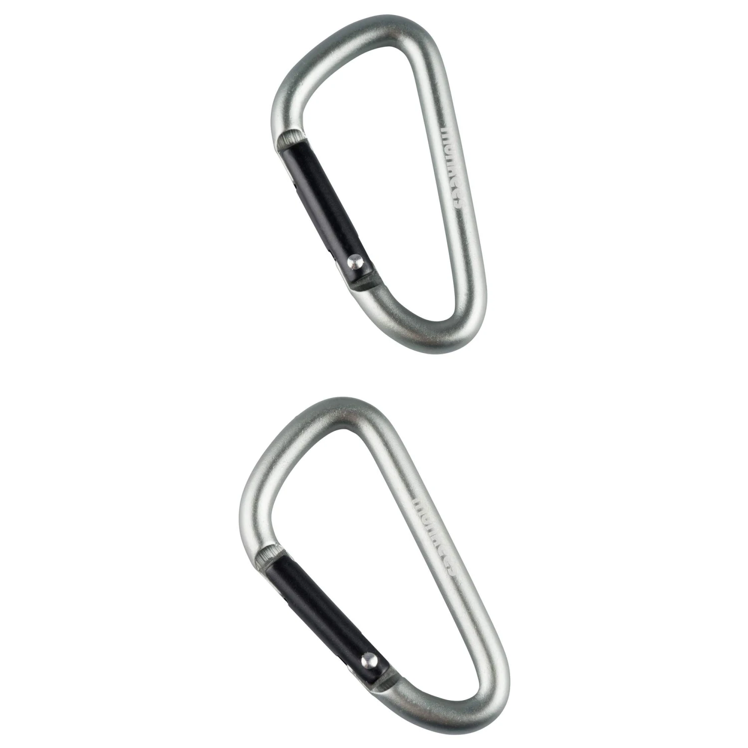 KARABINER D-FORM - 6 X 60 MM (2 STÜCK) - Schlüsselanhänger
