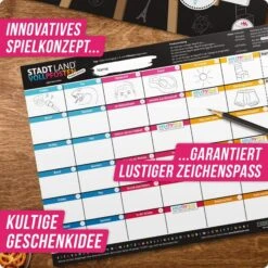 STADT LAND VOLLPFOSTEN - PICASSO EDITION - Reisespiel 8 STADT LAND VOLLPFOSTEN - PICASSO EDITION - Reisespiel -FRILUFTS Verkäufe 5637956208 d stadt land vollpfosten picasso edition denkriesen 24