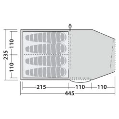 Robens DOUBLE DREAMER 4 - Tunnelzelt 23 Robens DOUBLE DREAMER 4 - Tunnelzelt -FRILUFTS Verkäufe 5638032235 eomaksk double dreamer 4 robens 24