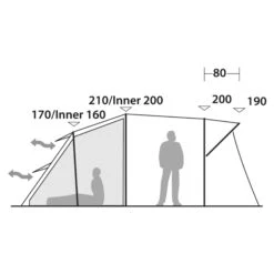 Robens WOLF MOON TC 5XP - Familienzelt -FRILUFTS Verkäufe 5638032237 i wolf moon tc 5xp robens 24