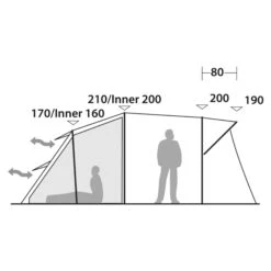 Robens WOLF MOON 5XP - Familienzelt -FRILUFTS Verkäufe 5638037126 k wolf moon 5xp robens 24